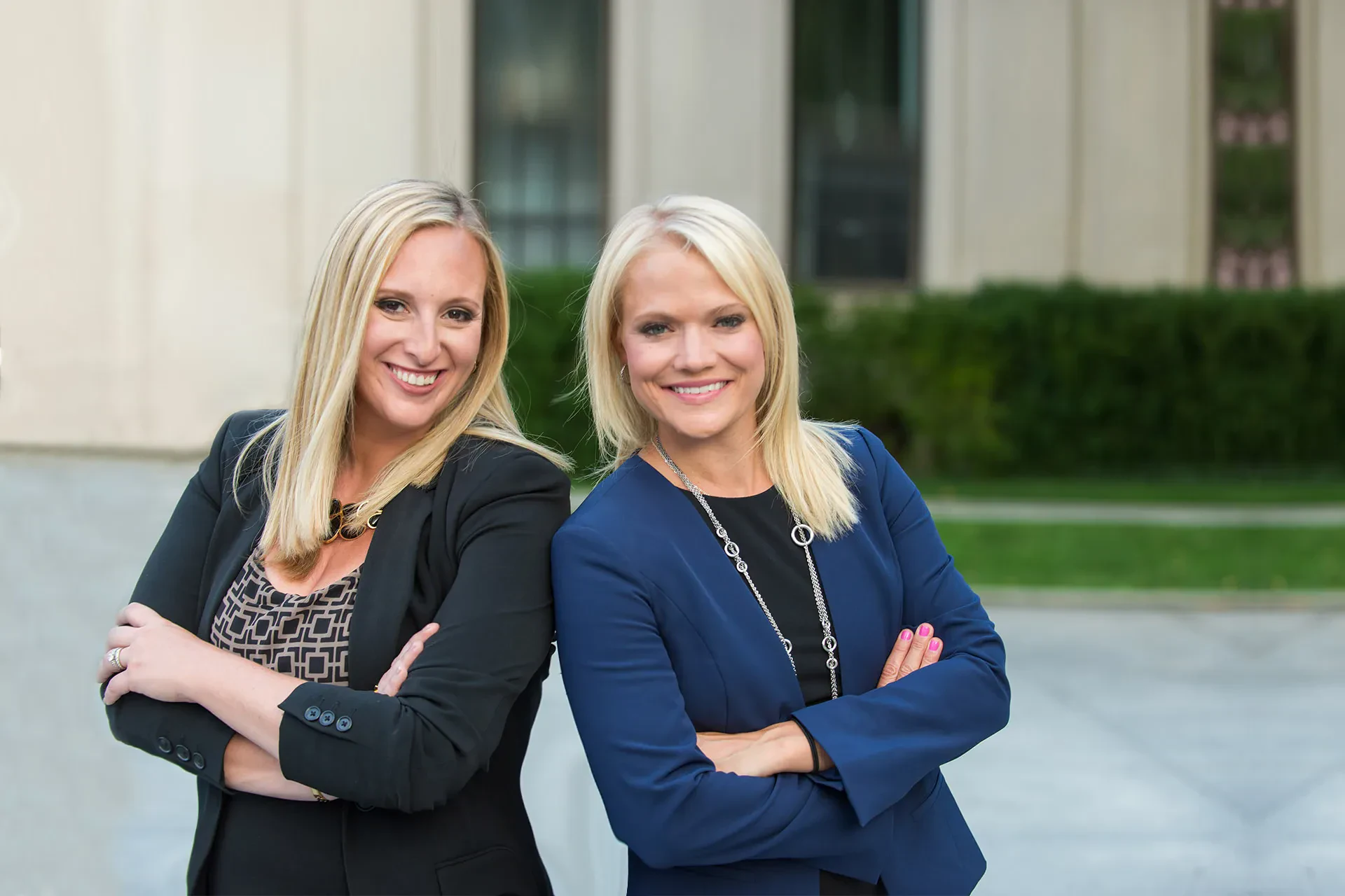Attorney Kristen Wolf and Attorney Shari-Lynn Cuomo Shore