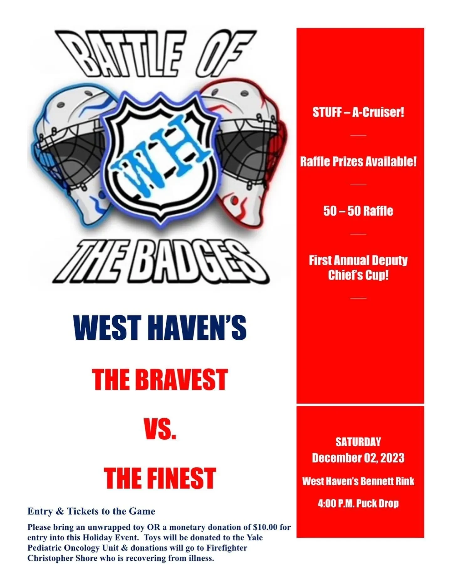 Flyer for the Battle of the Britches event, featuring bold text and colorful graphics promoting the competition details.