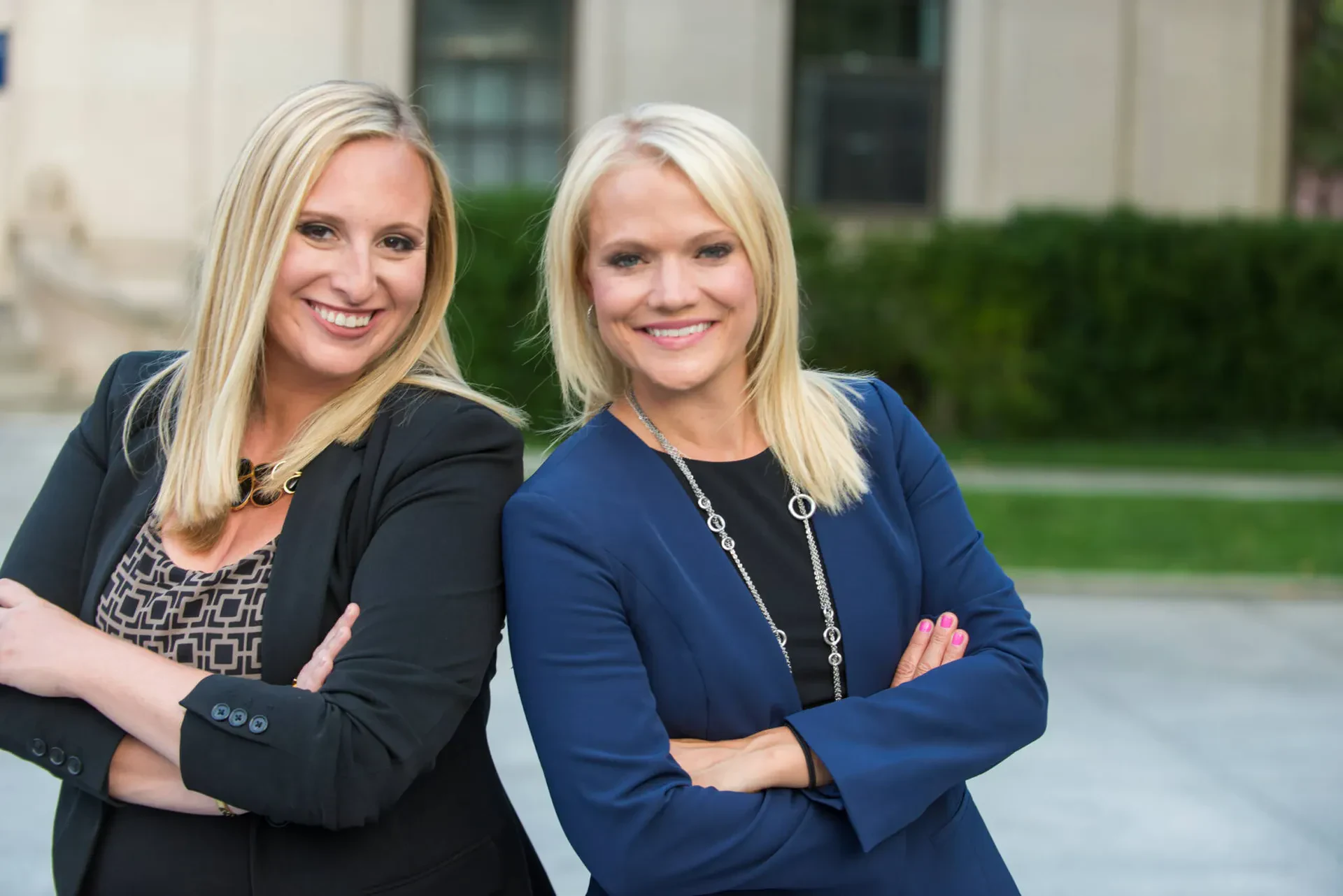 Attorney Kristen Wolf and Attorney Shari-Lynn Cuomo Shore