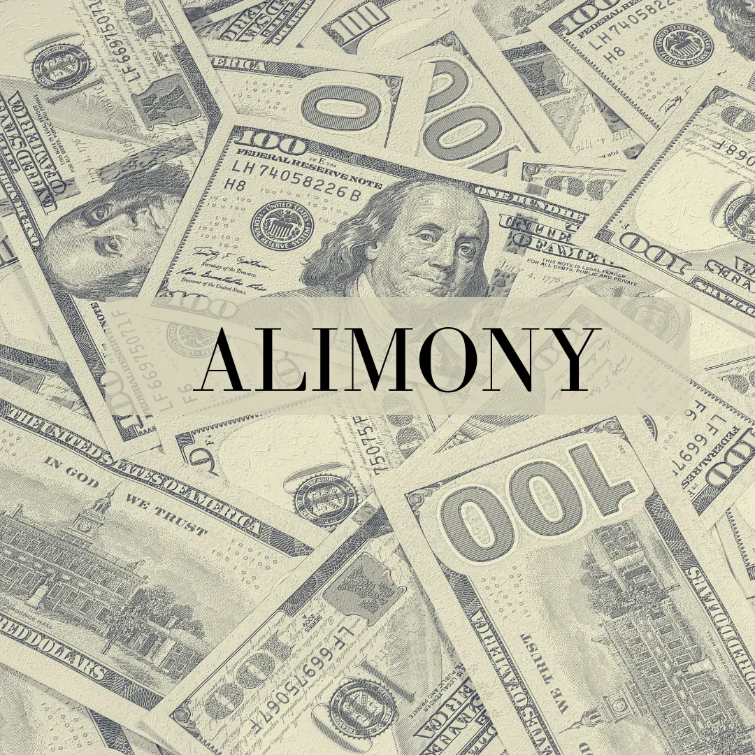 A visual representation of the concept of alimony, emphasizing its legal and financial implications in divorce proceedings.