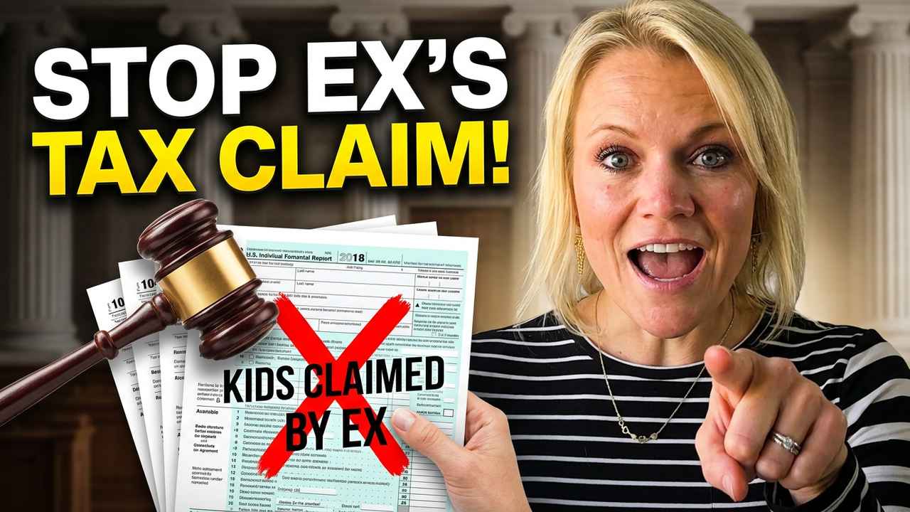 Attorney Kristen Wolf explaining what to do if ex claims kids on taxes